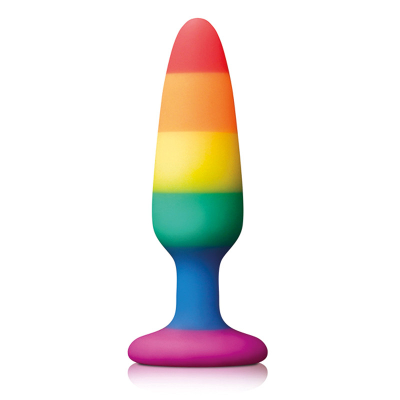 Colours Plug en silicone Rainbow 10 x 2.8 cm